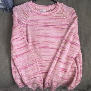 Pink JCrew Sweater
